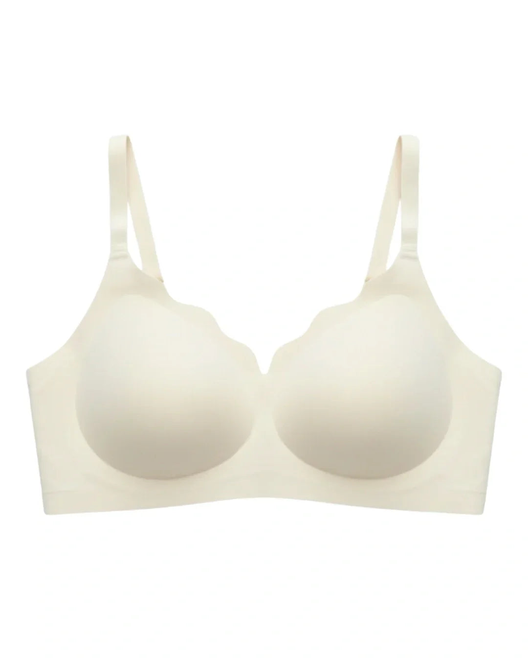 Seamless Padded Bra - Amorva - Off White