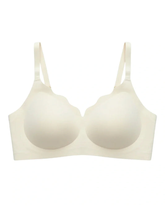Seamless Padded Bra - Amorva - Off White