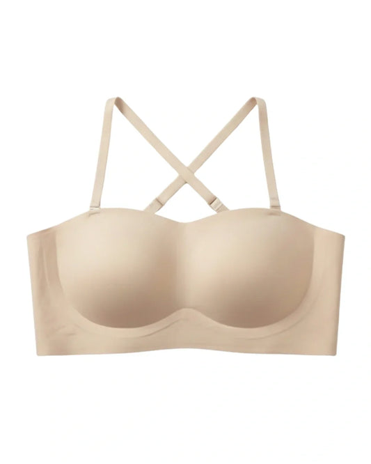 Seamless Padded Bra - Slyxia - Skin