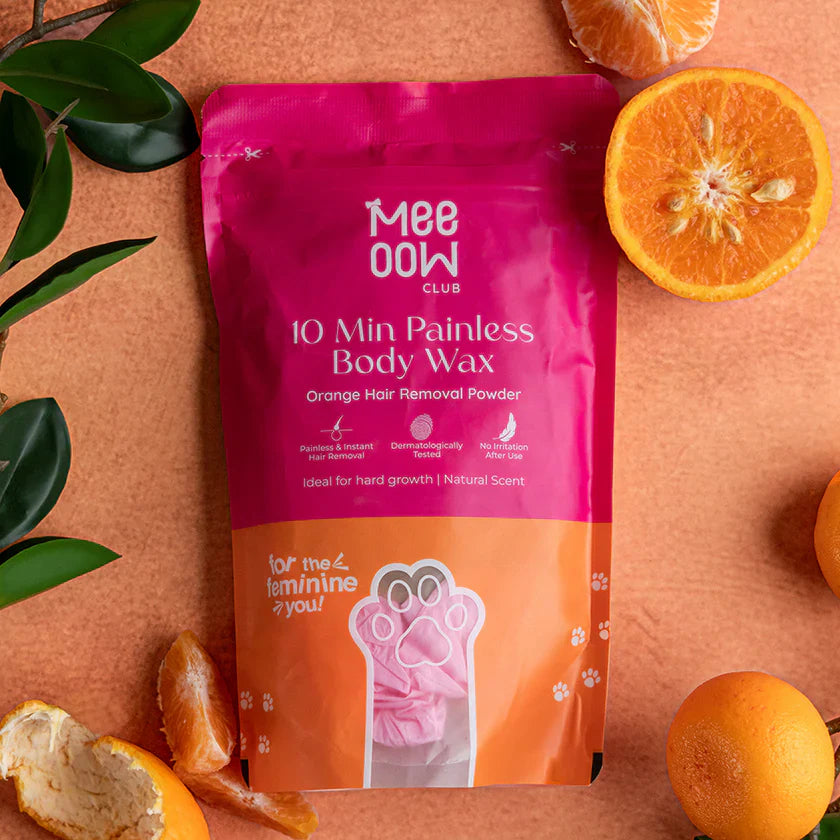 4 in 1 Meeow Hair Removal Wax Powder Mask (ORGINAL)