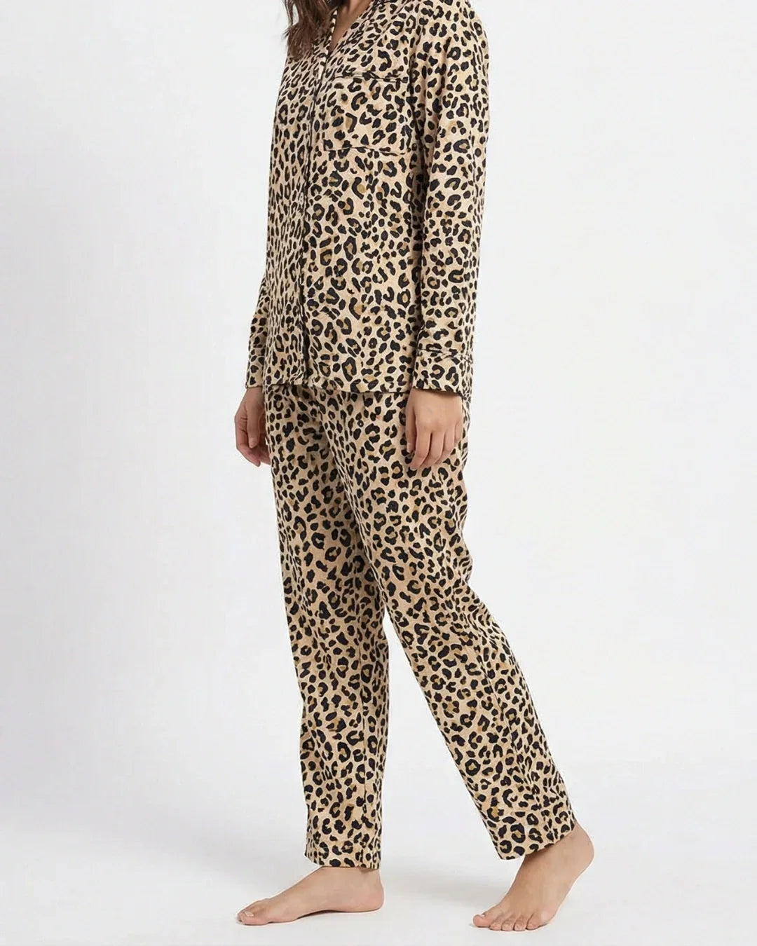 Linen Pajama Suit - Leora