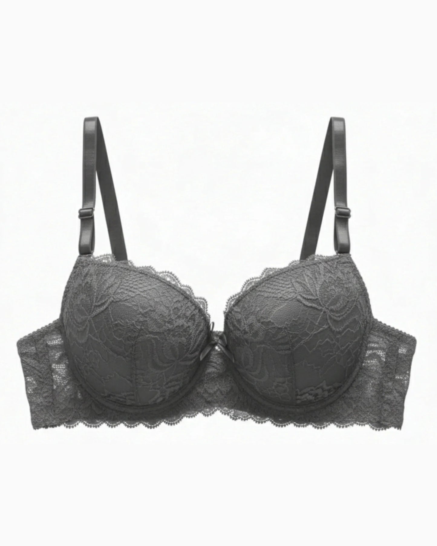 Padded Bra Set -  Embro - Grey