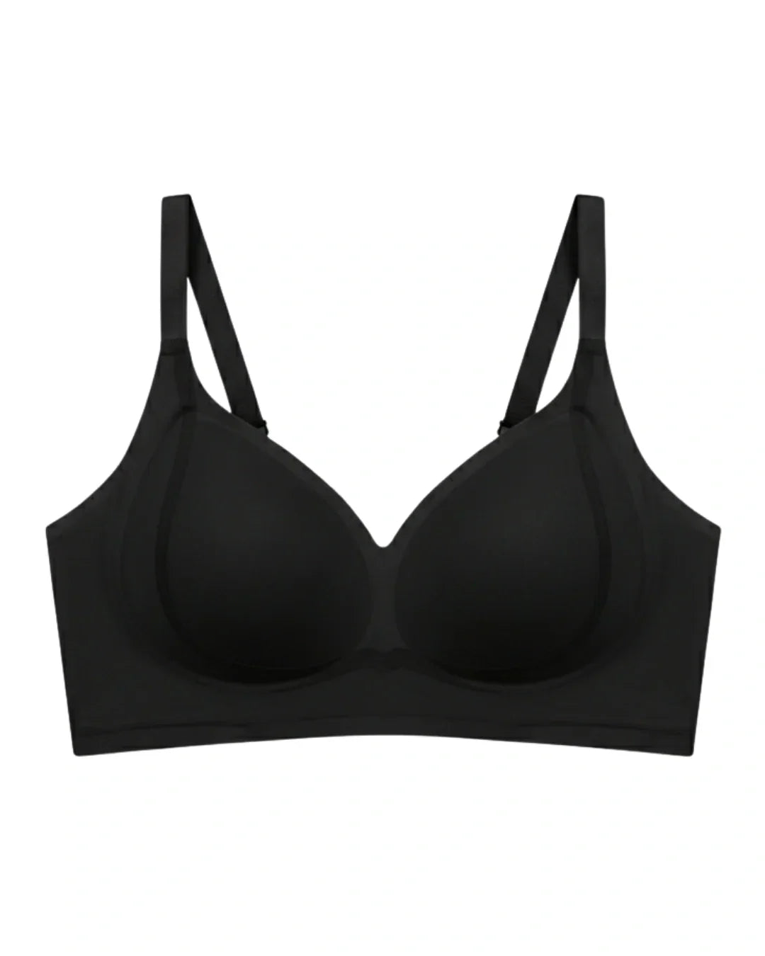 Seamless Padded Bra - Zavelle - Black