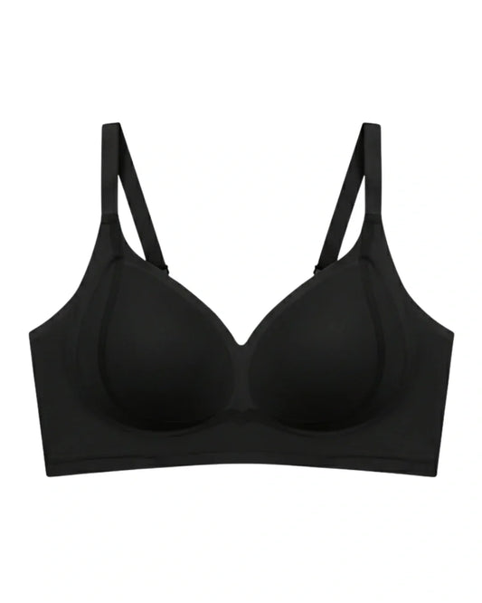 Seamless Padded Bra - Zavelle - Black