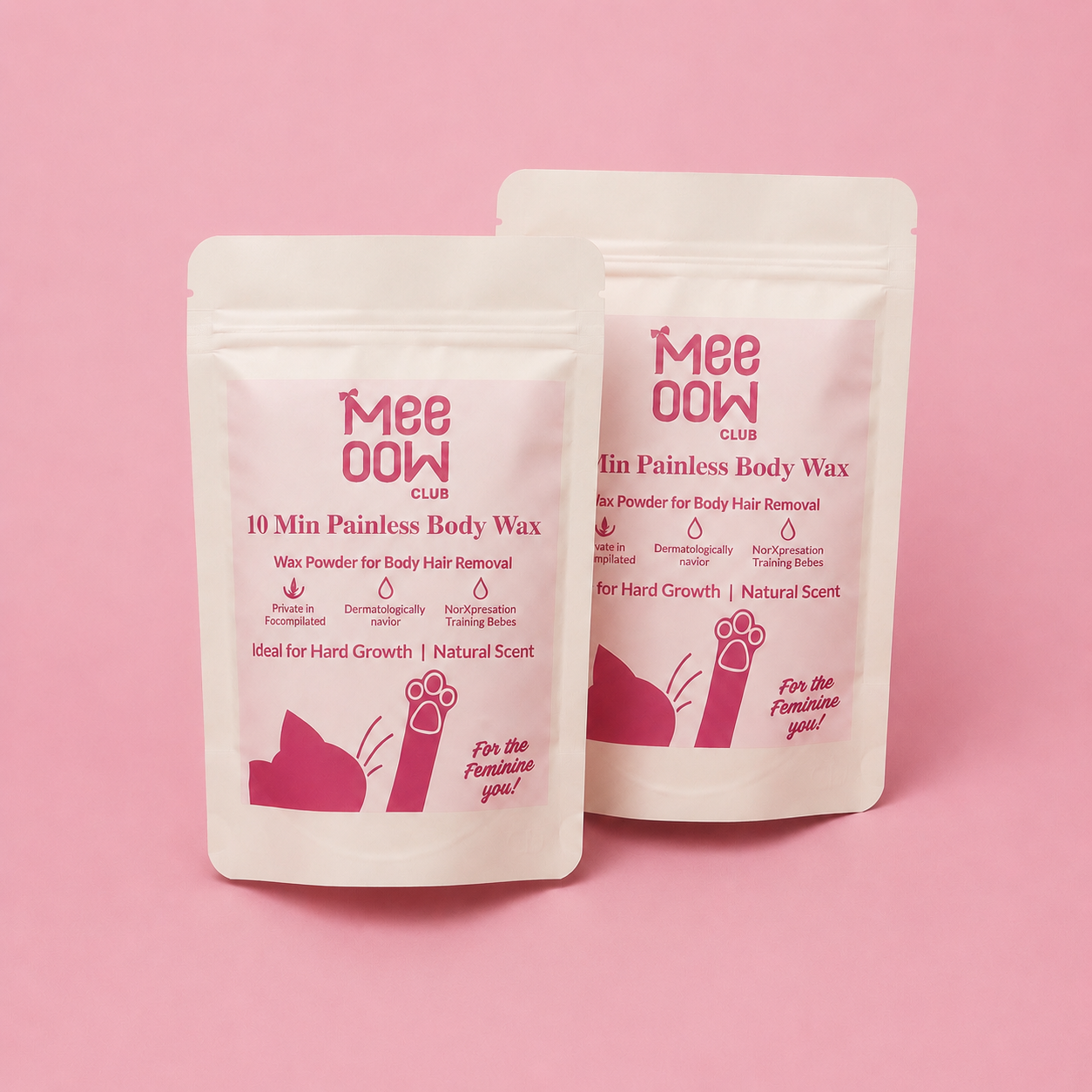 Mee Oow Hair Removal Wax Powder (100GM)