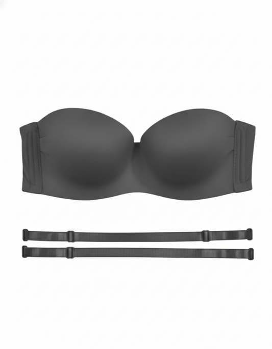 Padded Bra - Smooth Ease - Charcoal