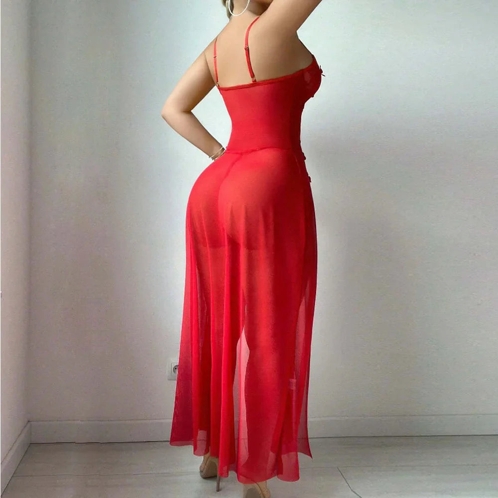 Lingerie Gown - Crimsona