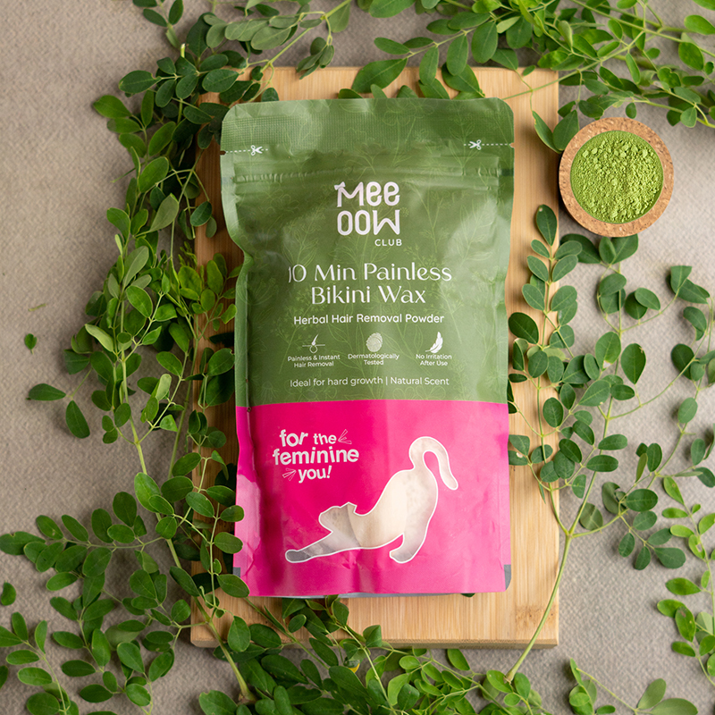 4-in-1 Herbal Bikini Hair Removal Wax Powder Mask
