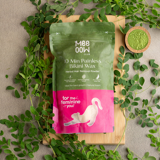 4-in-1 Herbal Bikini Hair Removal Wax Powder Mask