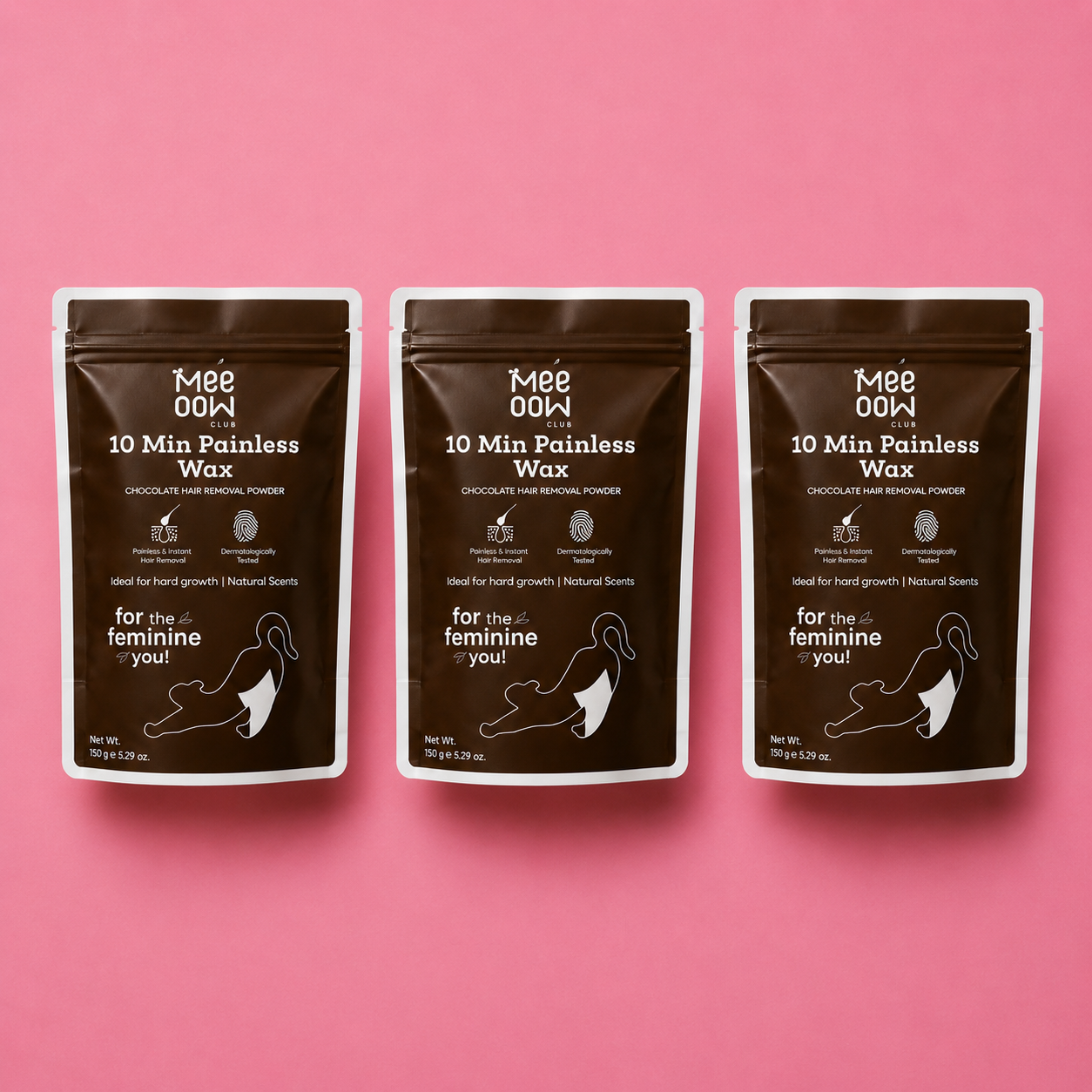 Mee Oow Hair Removal Wax Powder (100GM)