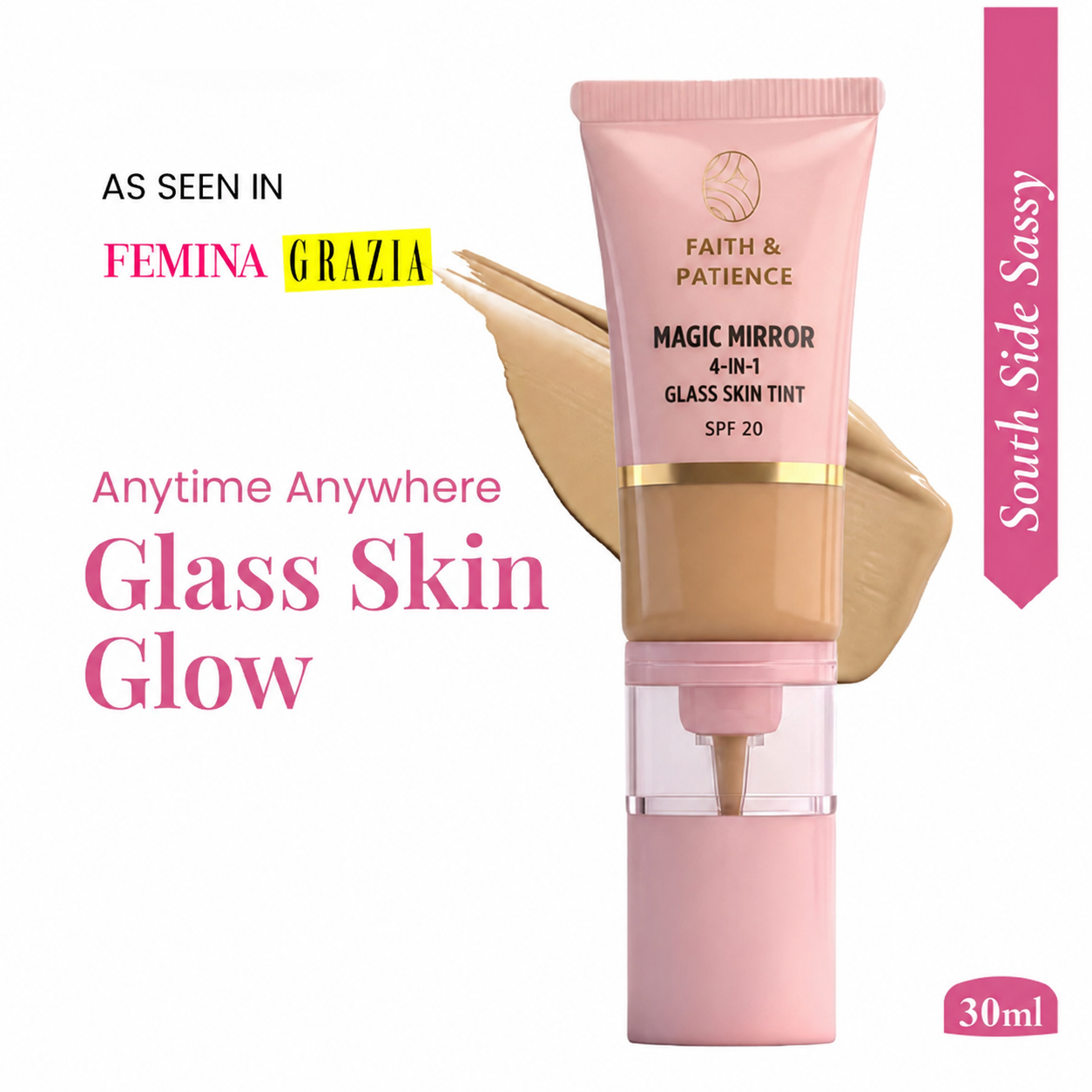 Magic Mirror Glow Serum Tint 4 in 1 (Benefits) - 005 South Side Sassy (Medium)